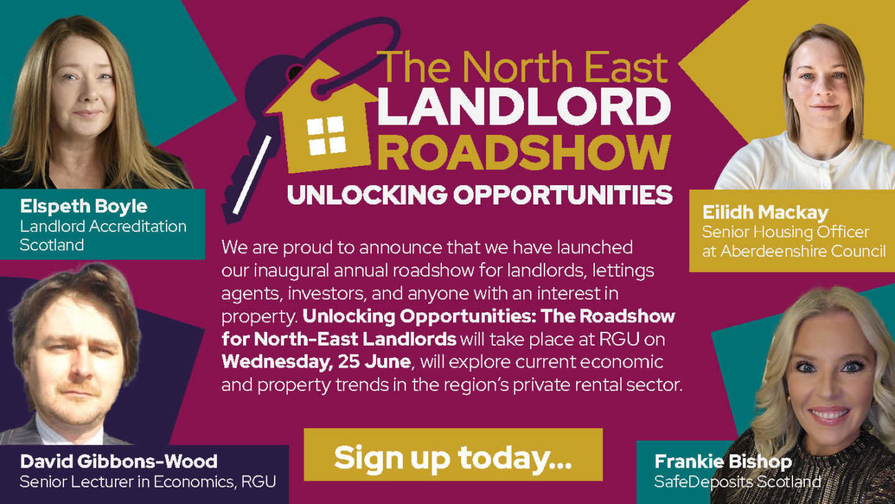 Northwood Aberdeen launches inaugural roadshow for North-east Landlords at RGU